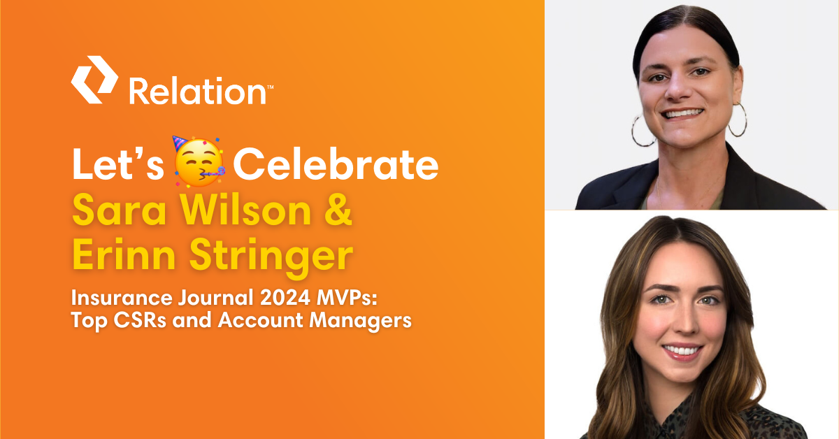 Meet Relation's 2024 Insurance Journal Top CSRs and Account Managers MVP's