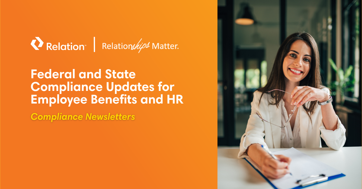 Federal and State Compliance UPdates for Employee Benefits and HR - March 3 2025