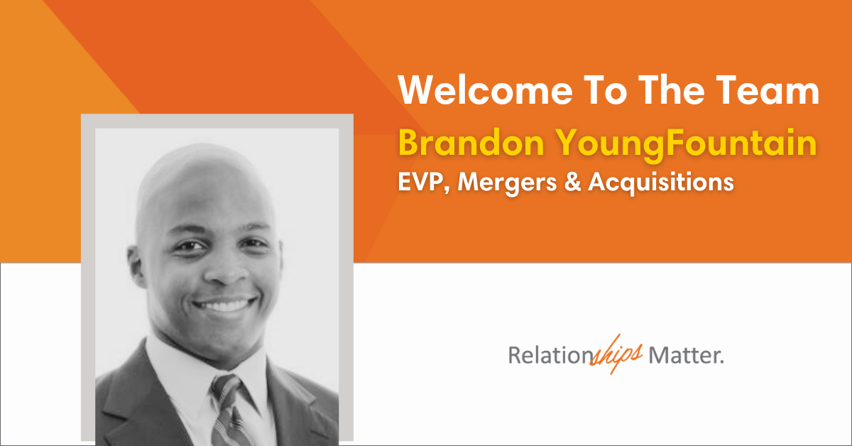 Relation Insurance Welcomes Brandon YoungFountain as Head of Mergers and Acquisitions